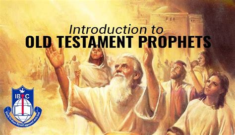 Dth020 Introduction To Old Testament Prophets International Bible