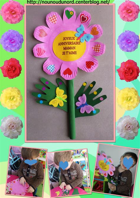 Fête des grands mères : Épinglé sur Printemps fleurs activités manuelles