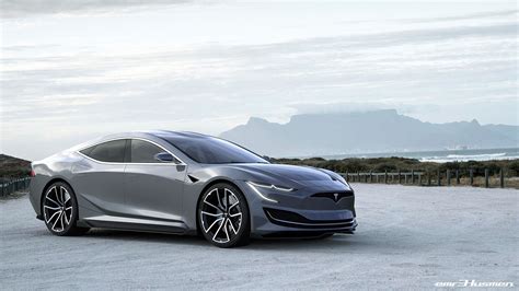 Tesla Model S Ii On Behance In 2021 Tesla Model S Tesla Car Models