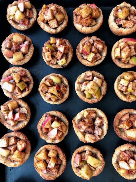 Healthy Mini Apple Pies Recipe Mini Apple Pies Food Healthy Sweets Recipes