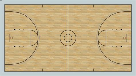 Latest Regulation College Regulation Basketball Court