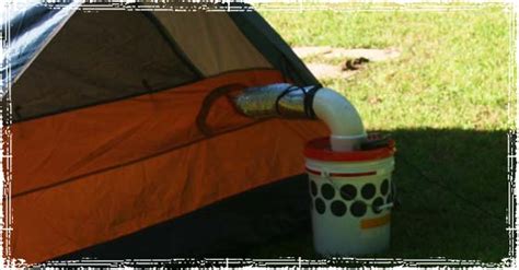 For the weekend camper that wants to take the edge of the midday heat for a little nap the solutions are as simple as a little diy tent air conditioner project or some cheap camping gear. How to Build an Off Grid Air Conditioner: DIY Bucket Air Cooler Instructions