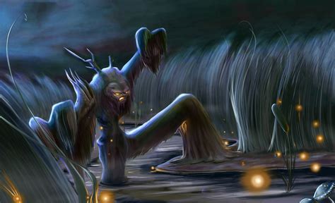Artstation Swamp Monster Concept
