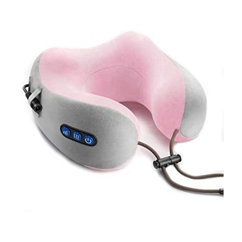 Electrotherapydeep Wave Comfort U Shaped Massage Pillow Pink