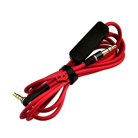 Buy Replacement Headphone Red Cablecordwire For Dr Dre Headphones