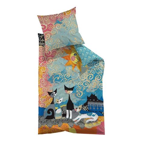 Hundertwasser haus stickmuster malerei blumen ideen handarbeit textilkunst herzliche glückwünsche. Rosina Wachtmeister Bettwäsche | Haus Design Ideen