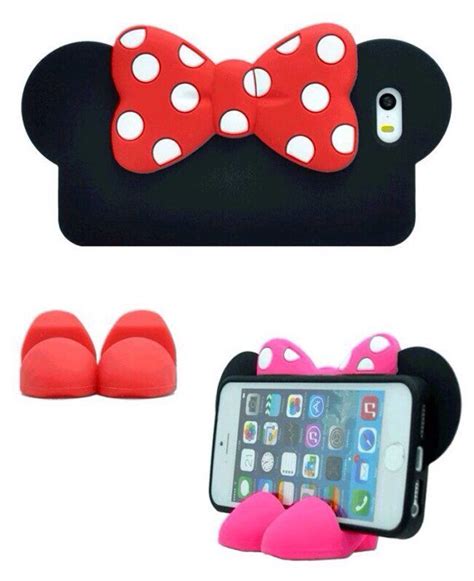 Silicone Mickeyminnie Mouse Case Back Cover Bumper For Iphone 55s
