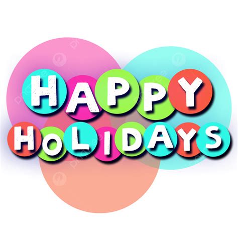Blue Happy Holidays Clipart Png Images Happy Holidays Happy Holidays
