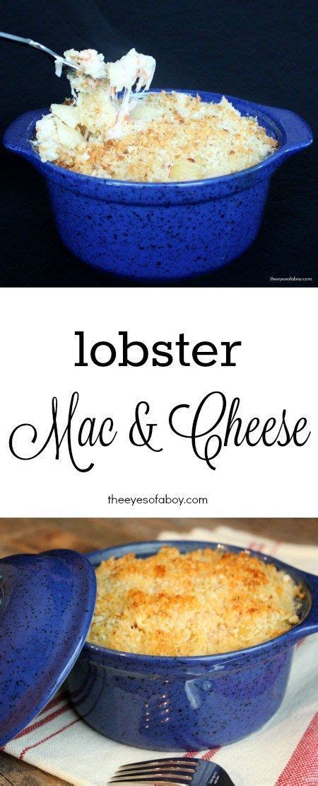 Easy Baked Lobster Mac And Cheese Recipe Food Recipes Lobster Mac N