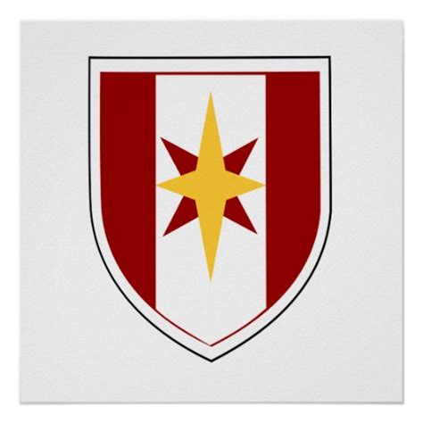 44th Medical Brigade Patch Poster Zazzle