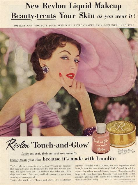 Revlon Touch And Glow Vintage Cosmetics Vintage Makeup Ads Makeup Ads