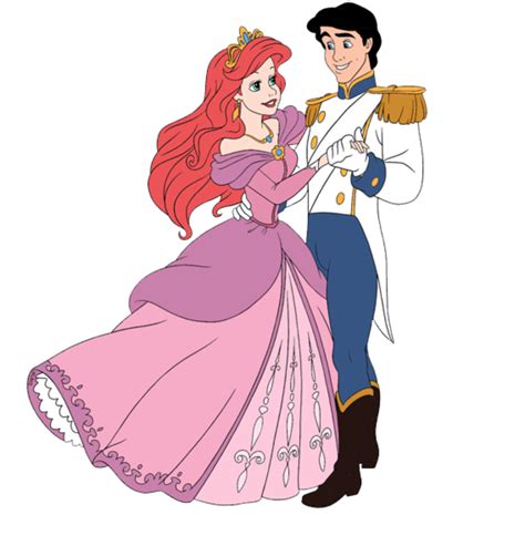 The character is voiced by christopher daniel barnes in the original film and the kingdom hearts. Ariel dancing with Prince Eric (With images) | Disney ...