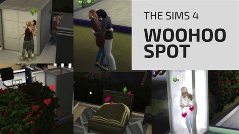 The Sims 4 All Woohoo Spot Speed Build Woohoo House Youtube