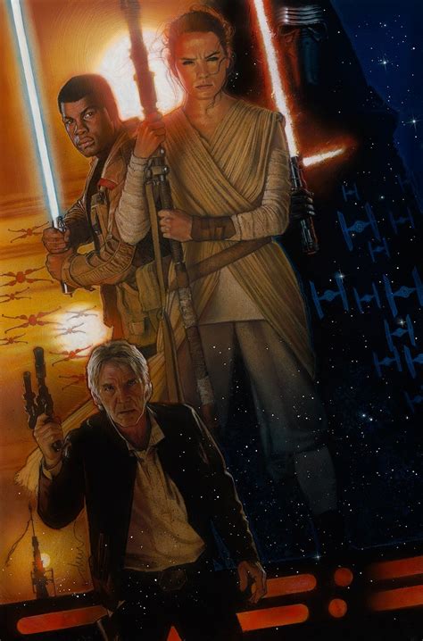 See Drew Struzans Star Wars The Force Awakens Poster