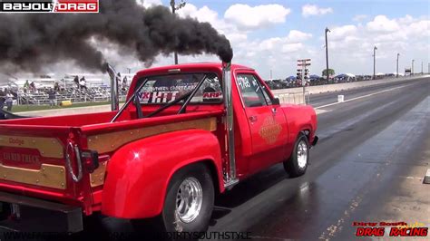 Lil Red Cummins Express Truck At Bayou Drag Houston Youtube