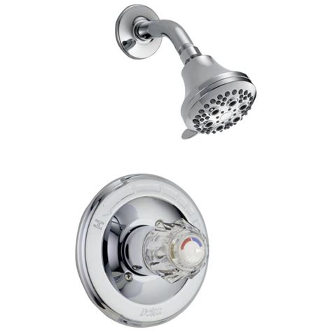 Delta Classic Chrome 1 Handle Shower Faucet In The Shower Faucets Department At