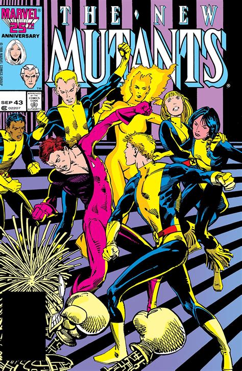 New Mutants Vol 1 43 Marvel Database Fandom Powered By Wikia
