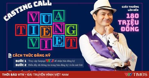 Chương trình mới toanh Vua tiếng Việt tuyển người chơi VTV VN