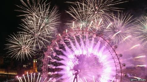 Uk Welcomes In New Year Bbc News