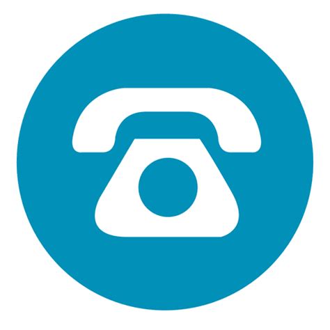 Telephone Round Icon 1 Transparent Png And Svg Vector File