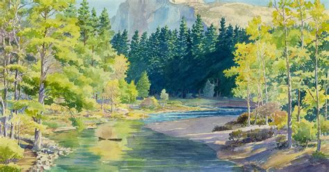 Landscape Painting From Photo Reference Class In Los Angeles Los