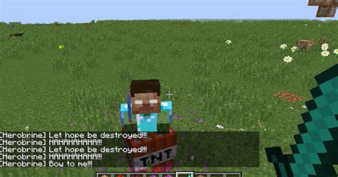 Because it cannot be obtained or edited in survival mode without cheats, it is primarily used on multiplayer servers, in creative worlds, and custom maps. How To Summon Herobrine In Minecraft Pe No Mods
