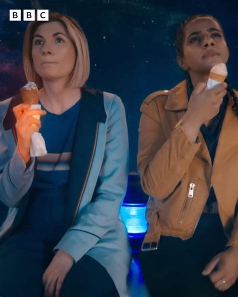 One Last Trip With Yaz Power Of The Doctor Doctor Who Ice Cream In Space On Top Of The