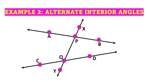 Alternate Interior Angles Theorem And Examples Owlcation