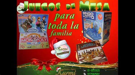Pues empieza con la siguiente opción: Tradicionales juegos de mesa para la familia en Navidad ...