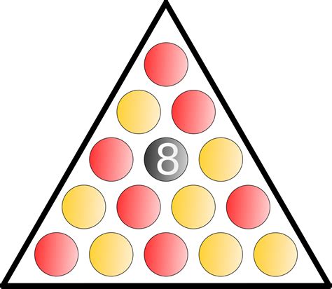 Earn coins and pass the time by playing others in a game of pool on facebook. File:Rack 8-pool.svg - Meta