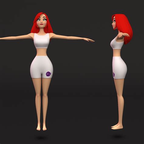 Woman Body 3D Model Free