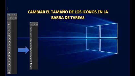 C Mo Cambiar El Tama O De Los Iconos De La Barra De Tareas En Windows