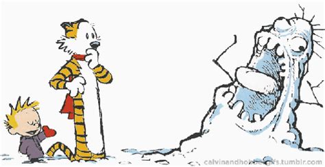 Calvinandhobbes Snowmonster