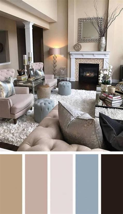 Gorgeous Living Room Color Schemes Gray Walls