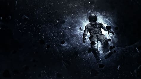 Astronaut Space Artwork Asteroids Wallpaper Astronaut In Space