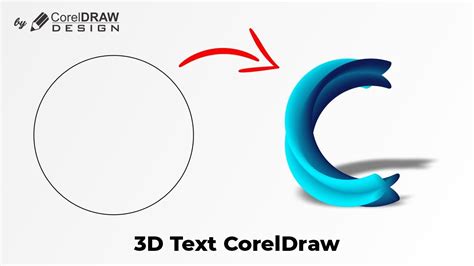 3d Blend Text Effect In Coreldraw Tutorial Coreldrawdesign Tutorials