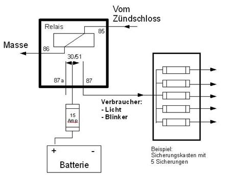 Diskutiere schaltplan und steuersignale blinkerrelais im r 1150 gs und r 1150 gs adventure forum im bereich motorrad modelle; Der Schaltplan zu diesem Relais-Einbau: