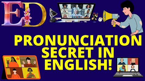 The Secret Of Ed Pronunciation In English El Secreto Para Pronunciar