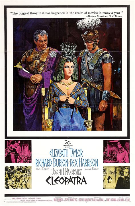 Cleopatra is a lengthy, sprawling, spectacular love story, helmed by joseph l. Cleopatra (1963 film) - Wikipedia