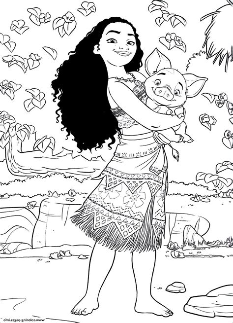 Coloriage Princesse Vaiana Moana Disney Dessin Moana Coloring Pages Images And Photos Finder