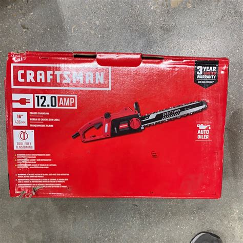 53 Gc Craftsman Electric Chainsaw 16 Inch 12 Amp Cmecs600
