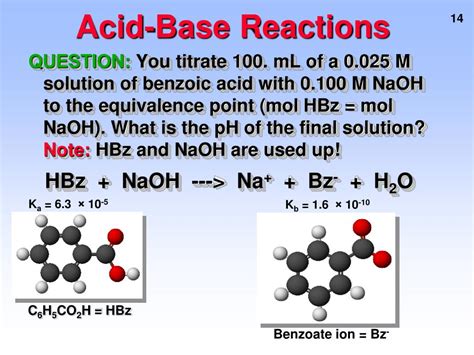 Ppt Acid Base Reactions Powerpoint Presentation Id369078