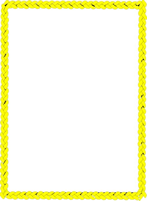 Simple Page Borders Clipart Best