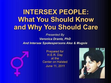 Intersex People