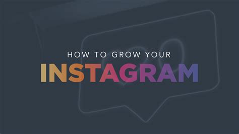 How To Grow Your Instagram