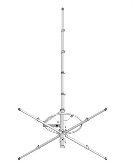 sigma venom 5 8 wave silver rod cb base station antenna 10 and 11 meters 7426799302980 ebay