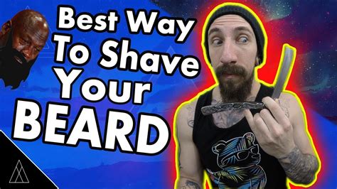 How To Shave Your Face How Do I Shave Beginner Beard Tips Youtube