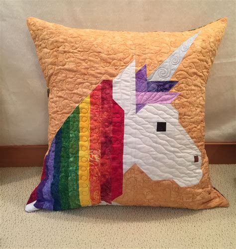 My Lisa The Unicorn Pillow Unicorn Pillows Unicorn Quilt Foundation