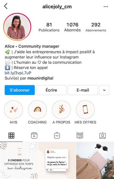 Bio Instagram  25+ exemples et méthodes pour la rendre irrésistible