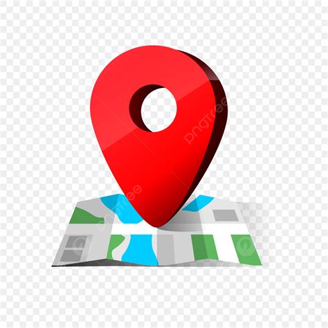 Location Pin Png Picture Pin Location Icon With Folded Map Pin